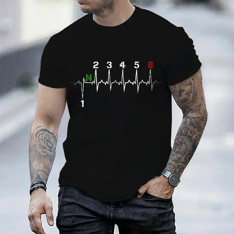Motorcycle Gear Brands - Men Brand T-shirts Motorcycle Gear Shift