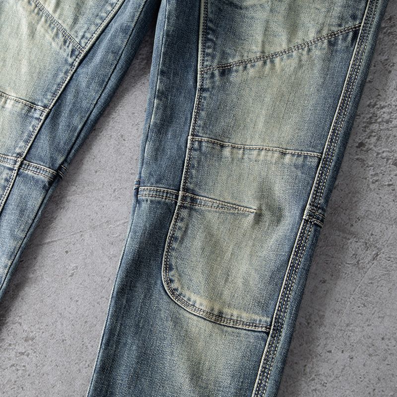 New Spring and Autumn Men's Re - Motorcycle Gear Jeans recension och pris