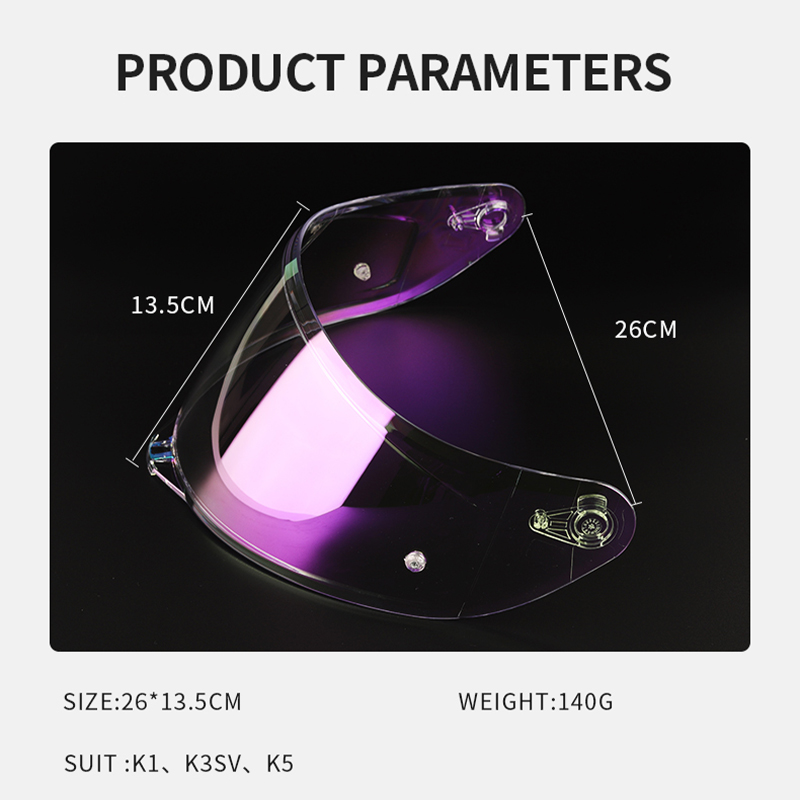 Motorcycle Helmet Visor For K1 - Motorcycle Gear In Store recension och pris