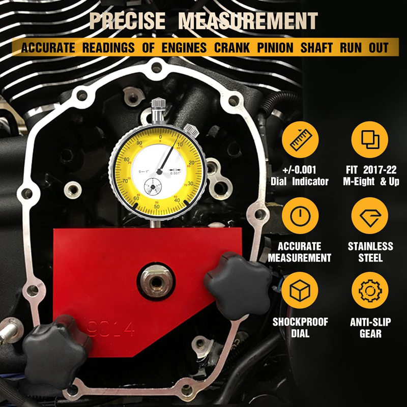 9014 Crank Pinon Shaft Run Out - Motorcycle Gear Outfit recension och pris