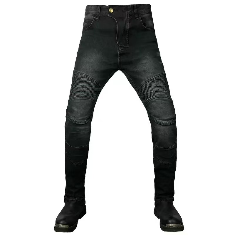 New Motocross Black Gray Pants - Motorcycle Gear Jeans recension och pris