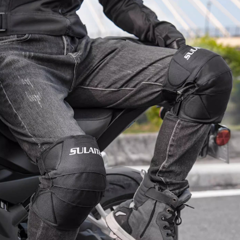 Unisex Knee Guards Body Protec - Motorcycle Gear Slipping recension och pris