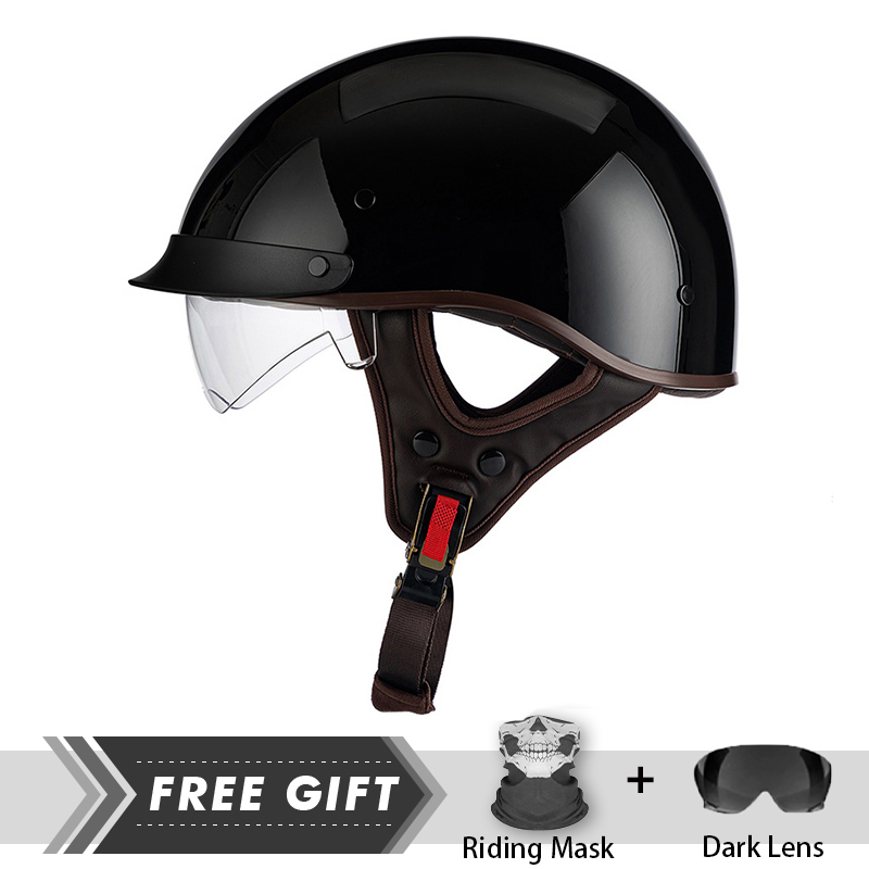 Crash Headpiece Half Face Helm - Motorcycle Gear In Store recension och pris
