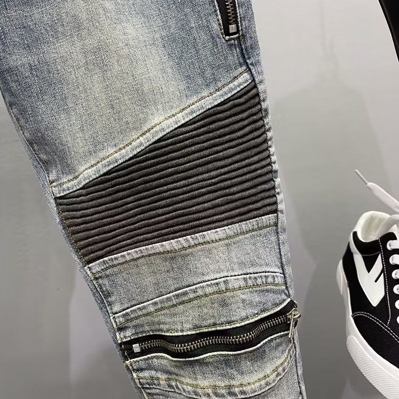New 2025 High Quality Vintage  - Motorcycle Gear Jeans recension och pris