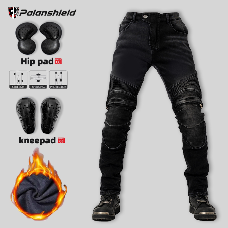 Winter Motorcycle Pants warm   - Motorcycle Gear Jeans recension och pris