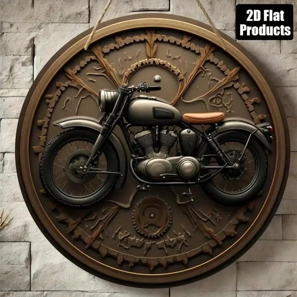 Vintage Steampunk Wall Art, 8x - Motorcycle Gear Europe recension och pris
