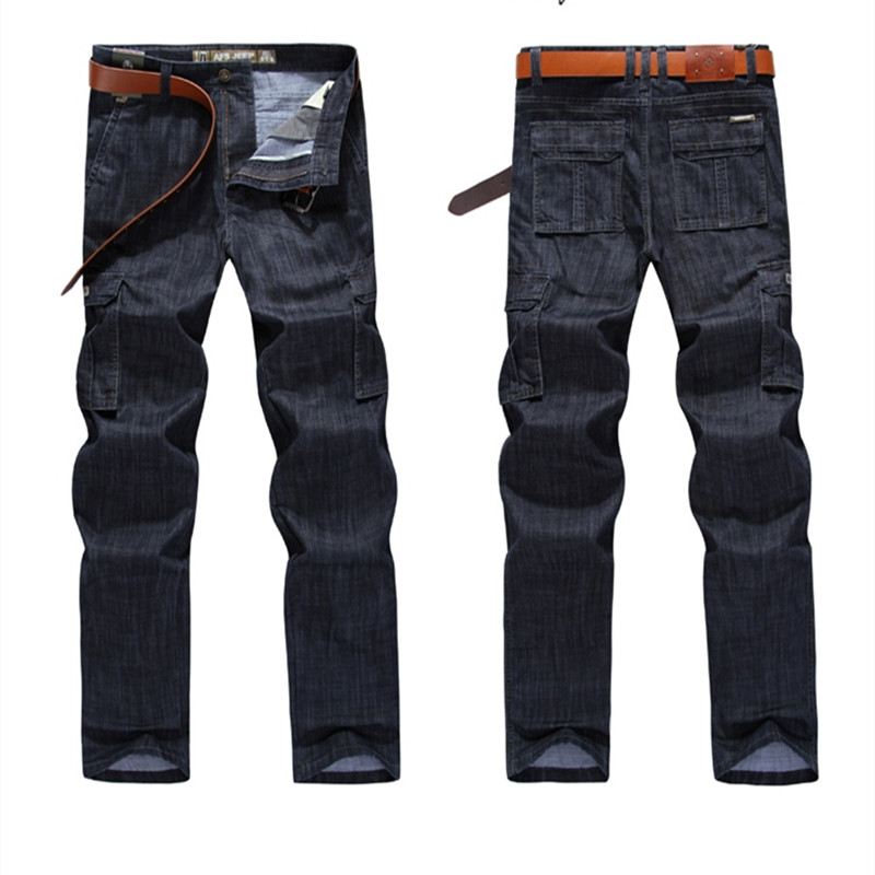Men's Military Jeans Pants Wor - Motorcycle Gear Jeans recension och pris