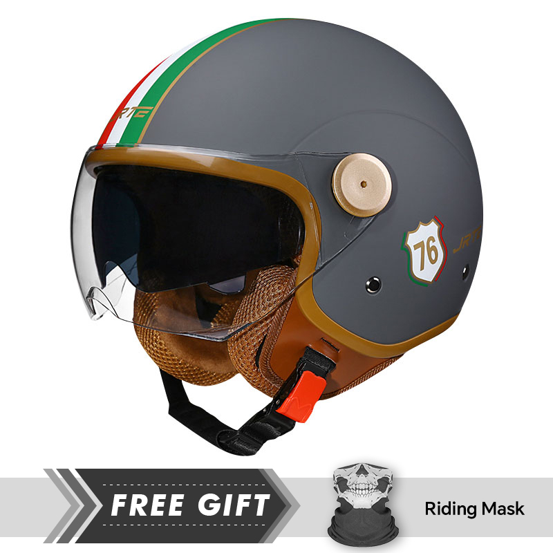 Double Lens Open Face Motorcyc - Motorcycle Gear In Store recension och pris