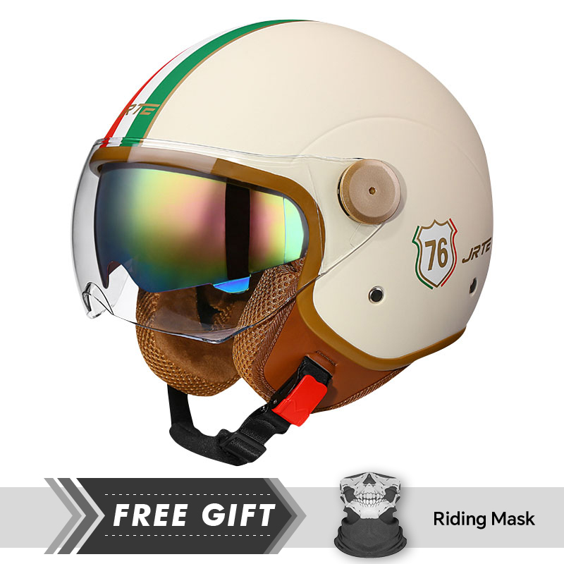 DOT Approved Open Face Helmet  - Motorcycle Gear In Store recension och pris