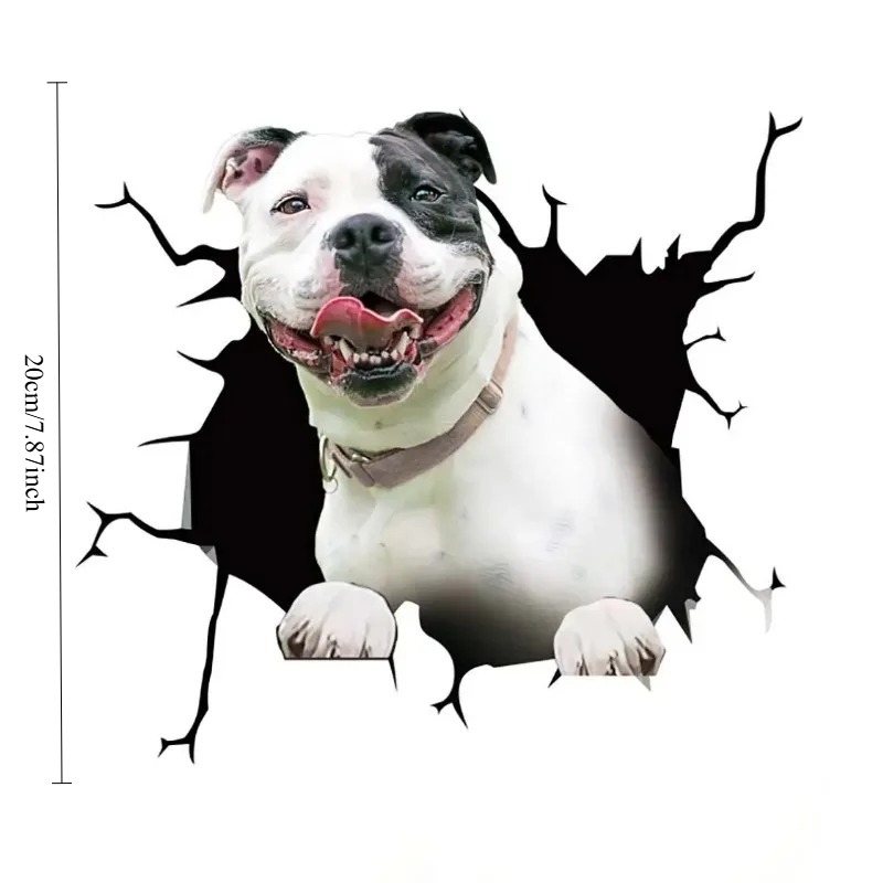 1Pc  French Bulldog Dog Sticke - Motorcycle Gear Dogs recension och pris