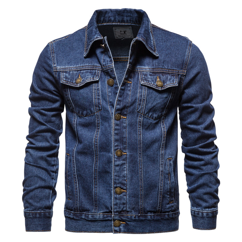 2025 Autumn Men Solid Denim Ja - Motorcycle Gear Jeans recension och pris