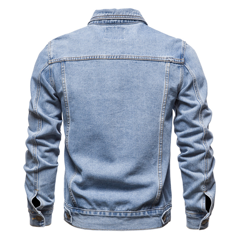 2025 Autumn Men Solid Denim Ja - Motorcycle Gear Jeans recension och pris