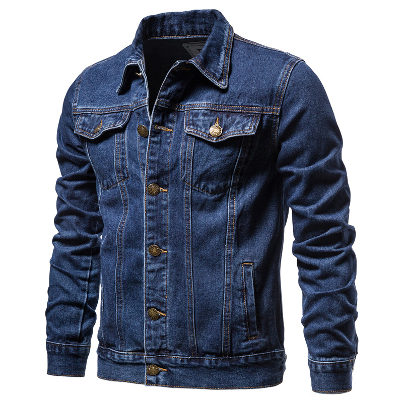2025 Autumn Men Solid Denim Ja - Motorcycle Gear Jeans recension och pris