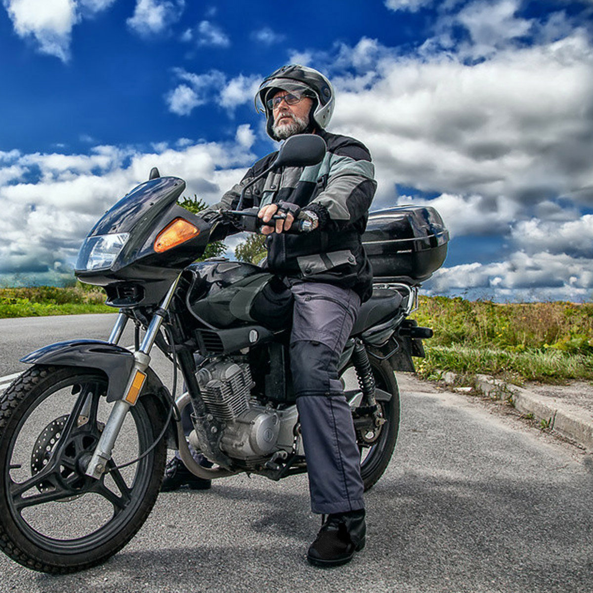 Motorcycle Shoe Protector Adju - Motorcycle Gear Slipping recension och pris