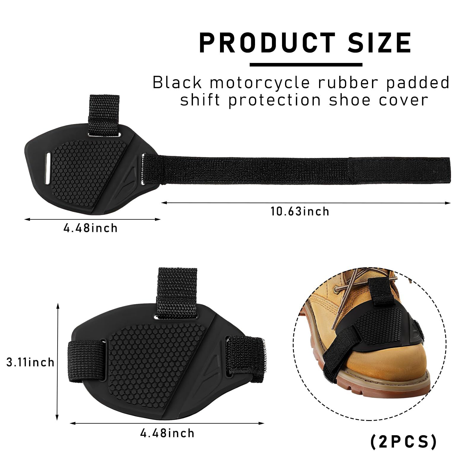 Honeycomb Anti-Slip Gear Shift - Motorcycle Gear Slipping recension och pris