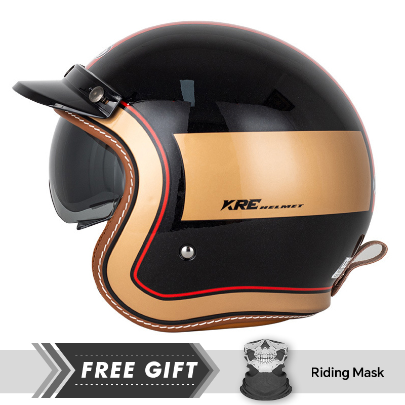 SOMAN Open Face Motorcycle Hel - Motorcycle Gear In Store recension och pris