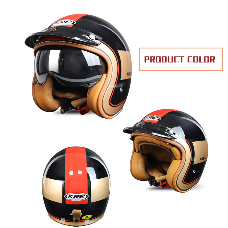 SOMAN Open Face Motorcycle Hel - Motorcycle Gear In Store recension och pris